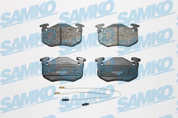 Samko 5SP230 - Bremžu uzliku kompl., Disku bremzes www.autospares.lv