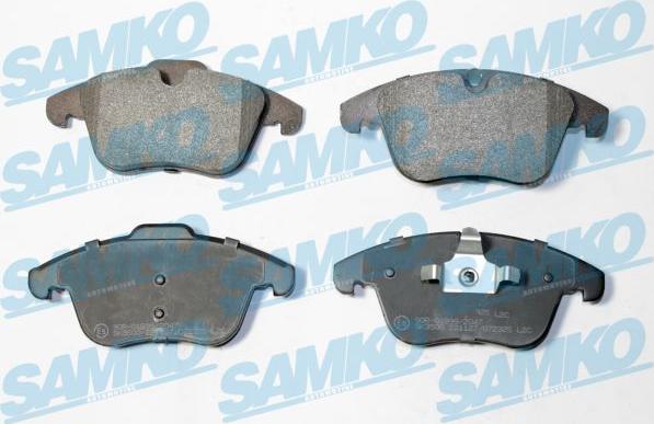 Samko 5SP2325 - Bremžu uzliku kompl., Disku bremzes www.autospares.lv