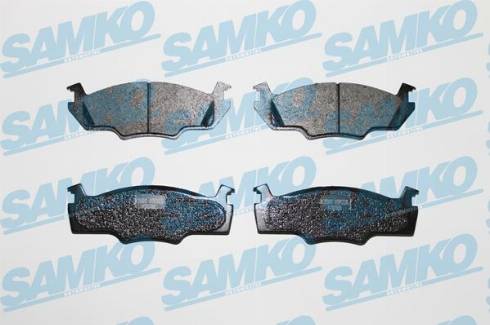 Samko 5SP226 - Brake Pad Set, disc brake www.autospares.lv