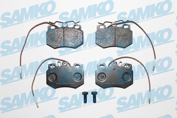 Samko 5SP274 - Bremžu uzliku kompl., Disku bremzes www.autospares.lv