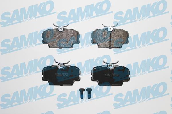 Samko 5SP273 - Bremžu uzliku kompl., Disku bremzes autospares.lv