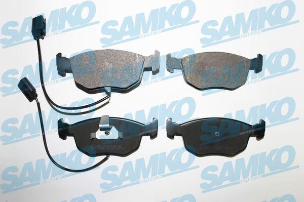 Samko 5SP745 - Bremžu uzliku kompl., Disku bremzes www.autospares.lv