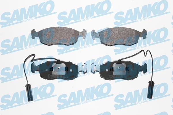 Samko 5SP755 - Bremžu uzliku kompl., Disku bremzes www.autospares.lv