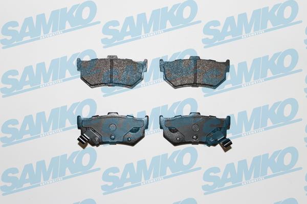 Samko 5SP751 - Bremžu uzliku kompl., Disku bremzes autospares.lv