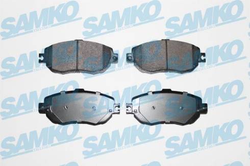 Samko 5SP703 - Bremžu uzliku kompl., Disku bremzes www.autospares.lv