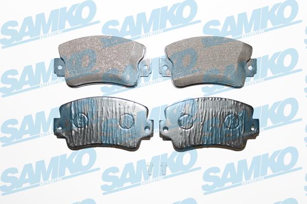 Samko 5SP731 - Тормозные колодки, дисковые, комплект www.autospares.lv