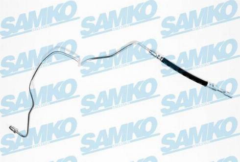 Samko 6T49176 - Bremžu šļūtene www.autospares.lv