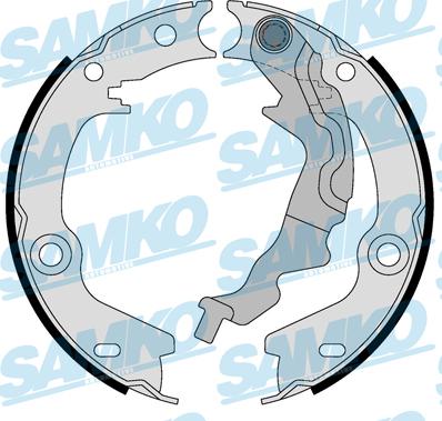 Samko 89440 - Bremžu loku komplekts www.autospares.lv