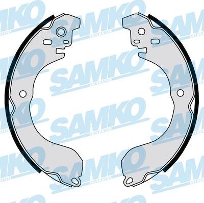 Samko 89480 - Комплект тормозных колодок, барабанные www.autospares.lv