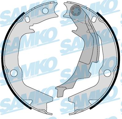 Samko 89430 - Brake Shoe Set www.autospares.lv