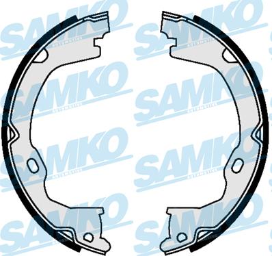 Samko 89550 - Bremžu loku komplekts www.autospares.lv