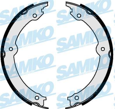 Samko 89620 - Bremžu loku komplekts www.autospares.lv