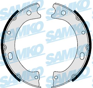 Samko 89050 - Bremžu loku komplekts www.autospares.lv