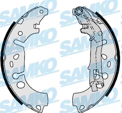 Samko 89100 - Brake Shoe Set www.autospares.lv