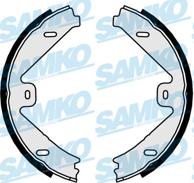 Samko 89840 - Bremžu loku komplekts www.autospares.lv