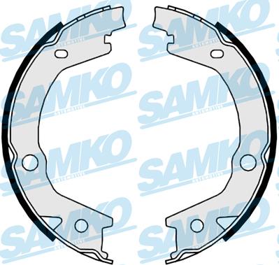 Samko 89800 - Brake Shoe Set www.autospares.lv