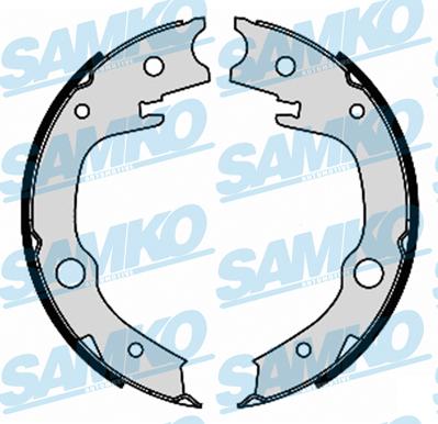 Samko 89340 - Bremžu loku komplekts www.autospares.lv