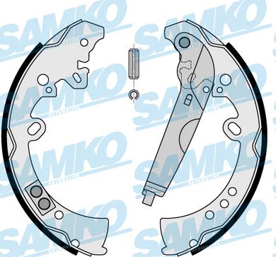 Samko 89205 - Bremžu loku komplekts www.autospares.lv