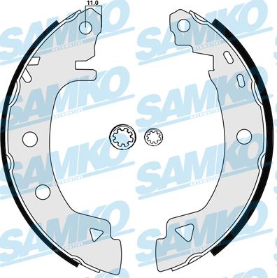 Samko 84920 - Bremžu loku komplekts www.autospares.lv