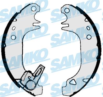 Samko 84970 - Brake Shoe Set www.autospares.lv