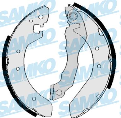 Samko 84620 - Bremžu loku komplekts www.autospares.lv