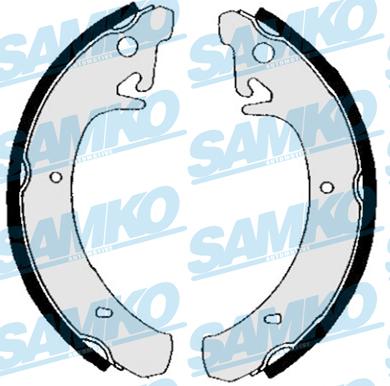 Samko 84830 - Brake Shoe Set www.autospares.lv