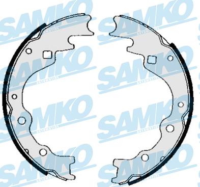 Samko 85450 - Bremžu loku komplekts www.autospares.lv