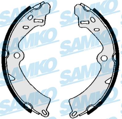 Samko 85540 - Brake Shoe Set www.autospares.lv