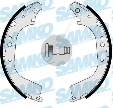 Samko 85280 - Bremžu loku komplekts www.autospares.lv