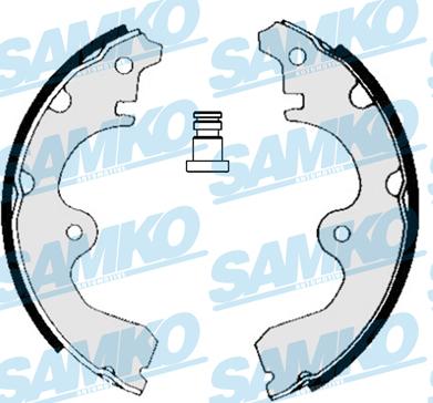 Samko 85270 - Brake Shoe Set www.autospares.lv