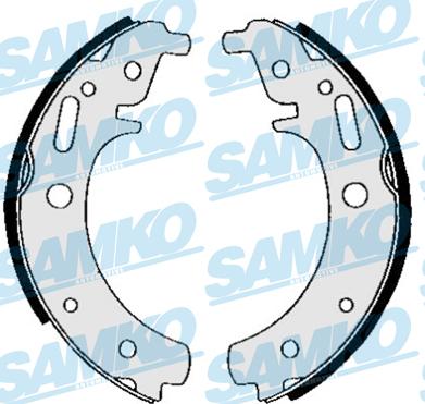 Samko 85790 - Brake Shoe Set www.autospares.lv