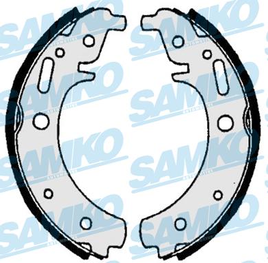 Samko 86920 - Brake Shoe Set www.autospares.lv