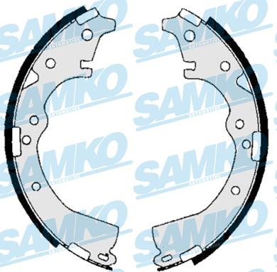 Samko 86650 - Brake Shoe Set www.autospares.lv