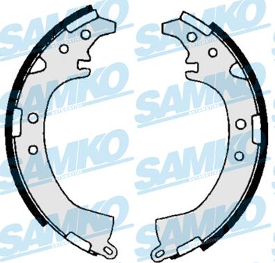 Samko 86680 - Brake Shoe Set www.autospares.lv