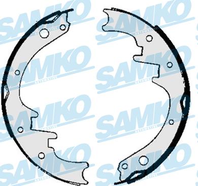 Samko 86010 - Bremžu loku komplekts www.autospares.lv