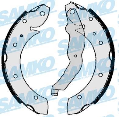 Samko 86860 - Brake Shoe Set www.autospares.lv