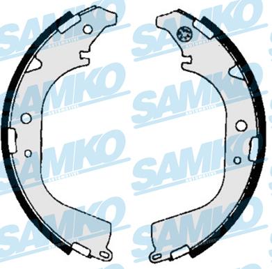 Samko 86700 - Brake Shoe Set www.autospares.lv