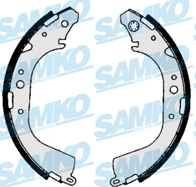 Samko 86710 - Brake Shoe Set www.autospares.lv