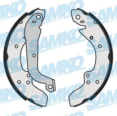 Samko 80930 - Brake Shoe Set www.autospares.lv