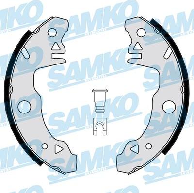 Samko 80510 - Bremžu loku komplekts www.autospares.lv