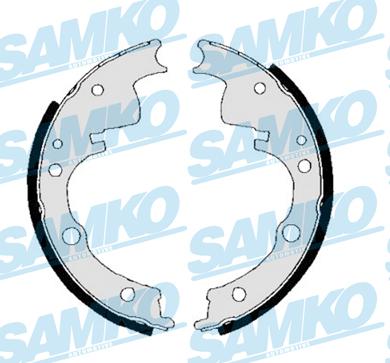 Samko 80240B - Bremžu loku komplekts www.autospares.lv