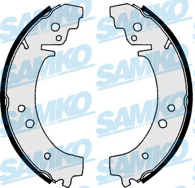 Samko 80730 - Brake Shoe Set www.autospares.lv