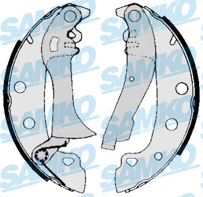 Samko 80720 - Brake Shoe Set www.autospares.lv