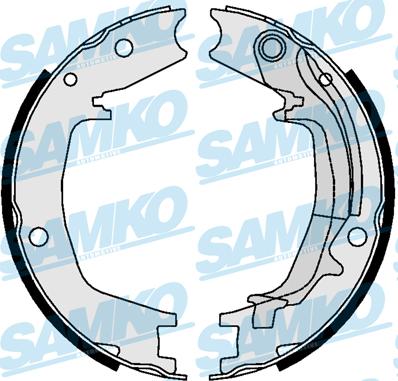 Samko 81062 - Brake Shoe Set www.autospares.lv