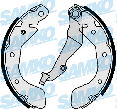 Samko 81001 - Brake Shoe Set www.autospares.lv