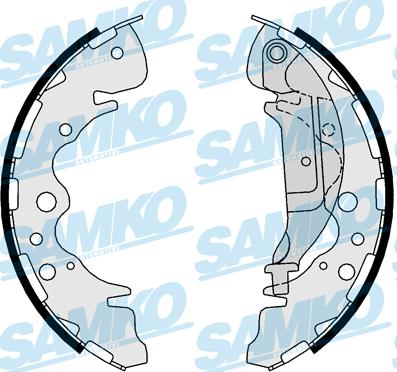 Samko 81025 - Bremžu loku komplekts www.autospares.lv