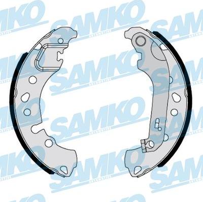 Samko 81193 - Bremžu loku komplekts www.autospares.lv