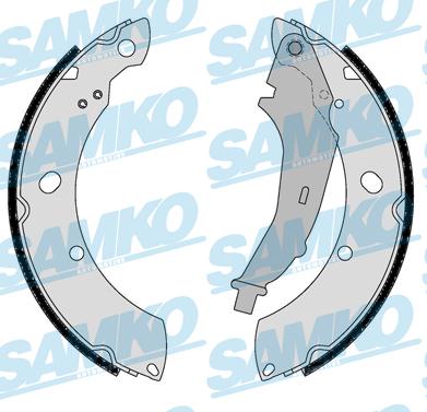 Samko 81182 - Brake Shoe Set www.autospares.lv