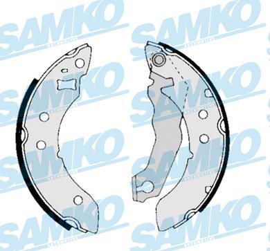 Samko 81390 - Bremžu loku komplekts www.autospares.lv