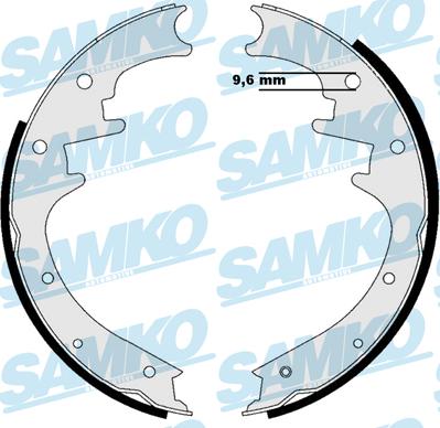 Samko 88990 - Bremžu loku komplekts www.autospares.lv